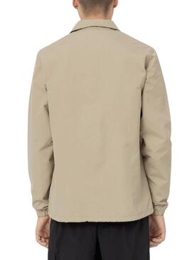 Chaqueta Dickies Oakport Coach Beige Para Hombre