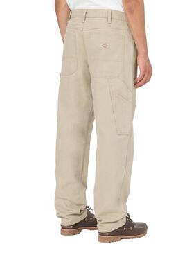 Pantalón Carpenter Dickies Duck Pant Beige Para Hombre