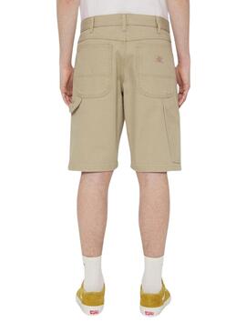 Bermuda Dickies Duck Canvas Short Beige Para Hombre