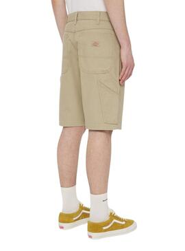 Bermuda Dickies Duck Canvas Short Beige Para Hombre