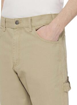 Bermuda Dickies Duck Canvas Short Beige Para Hombre