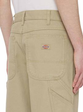 Bermuda Dickies Duck Canvas Short Beige Para Hombre