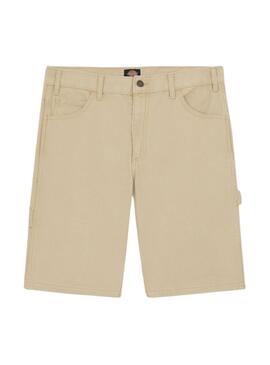 Bermuda Dickies Duck Canvas Short Beige Para Hombre