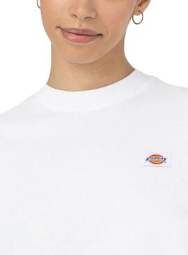 Camiseta Dickies Oakport Boxy Blanco Para Mujer