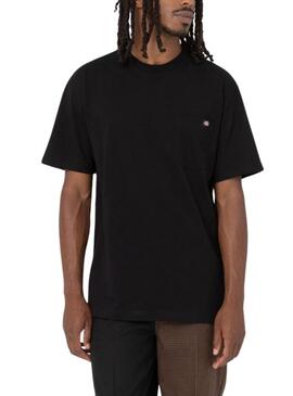 Camiseta Dickies Luray Pocket Negro Para Hombre