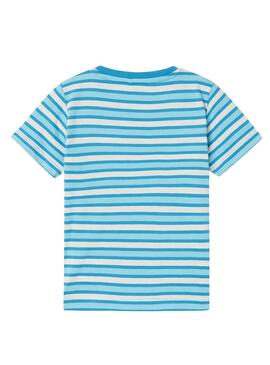 Camiseta Name It Dike Azul Para Niño