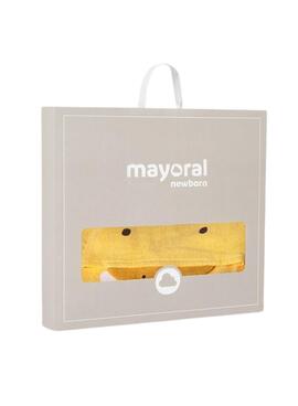 Toalla Mayoral Baño Maiz Amarillo Para Bebé