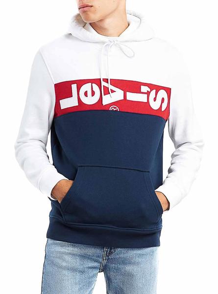 Sudadera Levis Panel Tricolor Hombre