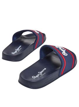 Chanclas Pepe Jeans Slider Marino Para Niño