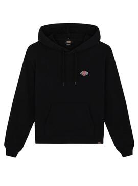 Sudadera Dickies Millersburg Hoodie Negro Para Mujer