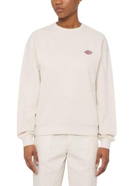 Sudadera Dickies Millersburg Beige Para Mujer