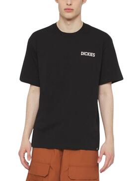 Camiseta Dickies Beach Tee Negro Para Hombre