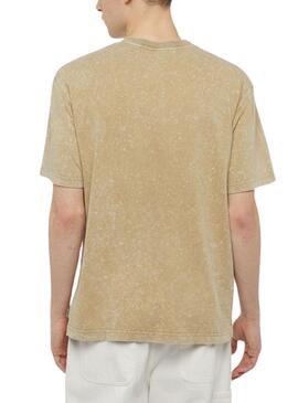 Camiseta Dickies Newington Tee Beige Para Hombre