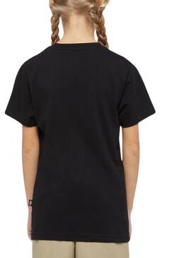 Camiseta Dickies Mapleton Tee Negro Para Niña