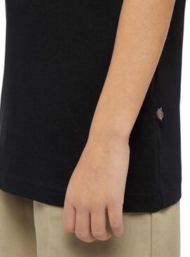 Camiseta Dickies Mapleton Tee Negro Para Niña