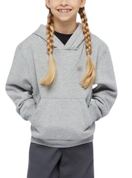 Sudadera Dickies Youth Oakport Hoodie Gris Para Niño