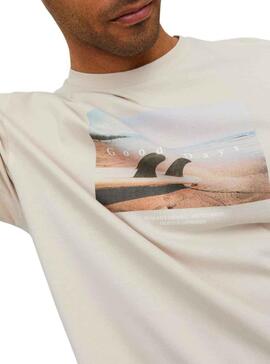 Camiseta Jack and Jones Copenhagen Moonbeam Hombre 