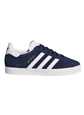 Zapatillas Adidas Gazelle Marino Para Niño y Niña