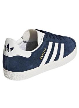 Zapatillas Adidas Gazelle Marino Para Niño y Niña