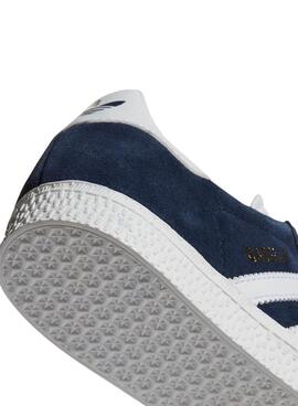 Zapatillas Adidas Gazelle Marino Para Niño y Niña