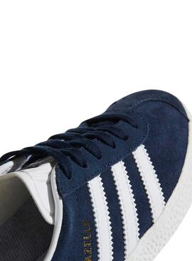 Zapatillas Adidas Gazelle Marino Para Niño y Niña