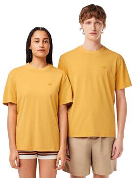 Camiseta Lacoste Natural Amarilla Unisex
