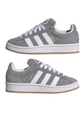 Zapatillas Adidas Campus 00S Gris Para Niña y Niño
