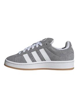Zapatillas Adidas Campus 00S Gris Para Niña y Niño