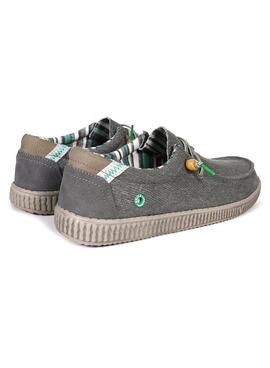 Zapatos Walkin Pitas Rustic Gris Para Hombre