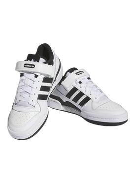 Zapatillas Adidas Forum Low Blanco Para Niña y Niño