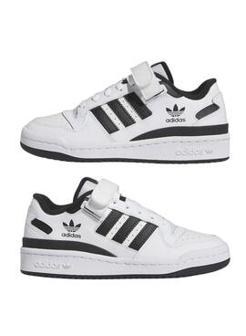 Zapatillas Adidas Forum Low Blanco Para Niña y Niño