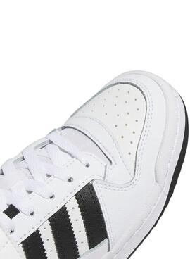 Zapatillas Adidas Forum Low Blanco Para Niña y Niño