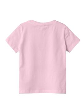 Camiseta Name It Fang Rosa Para Niña