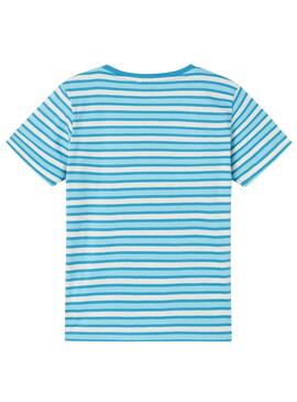 Camiseta Name It Dalovan Azul Para Niño