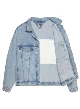 Cazadora Vaquera Tommy Jeans Aiden Oversize Denim Hombre