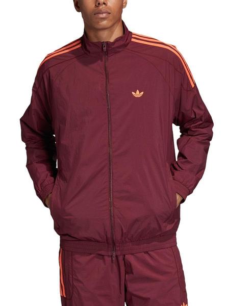 Chaqueta adidas granate hombre clearance