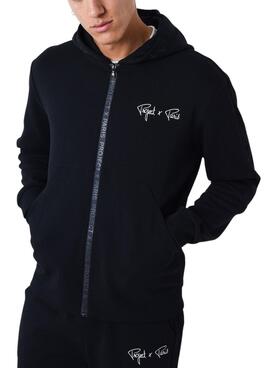 Sudadera Proyect x Paris Cremallera  Negro Para Hombre