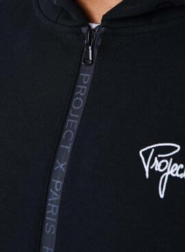 Sudadera Proyect x Paris Cremallera  Negro Para Hombre