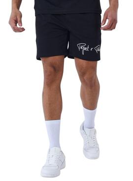 Bermudas Proyect x Paris Jogger Negro Para Hombre