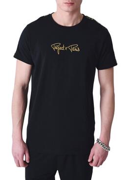 Camiseta Project x Paris Classic Negro Para Hombre