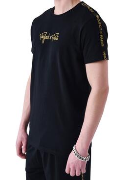 Camiseta Project x Paris Classic Negro Para Hombre