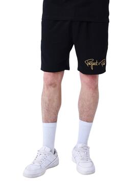 Bermudas Proyect x Paris Classic Negro Para Hombre