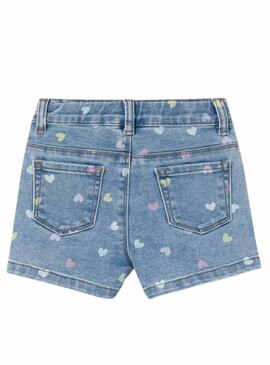 Shorts Name It Salli Slim Azul Para Niña