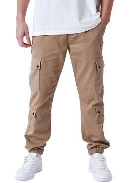 Pantalon Proyect x Paris Cargo Coupe Tostado  Para Hombre