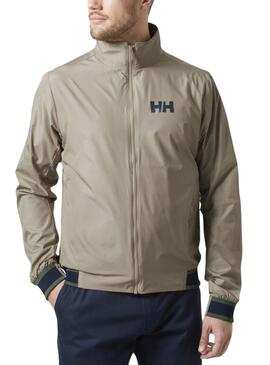 Chaqueta Helly Hansen Salt Windbreaker Marrón Para Hombre