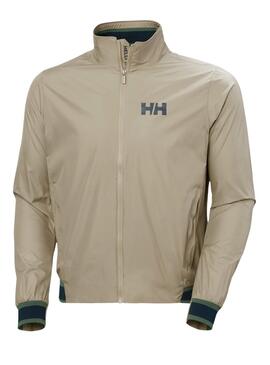 Chaqueta Helly Hansen Salt Windbreaker Marrón Para Hombre