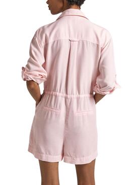 Mono Pepe Jeans Elison Rosa Para Mujer