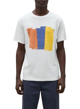 Camiseta Ecoalf Balmora Blanco Para Hombre