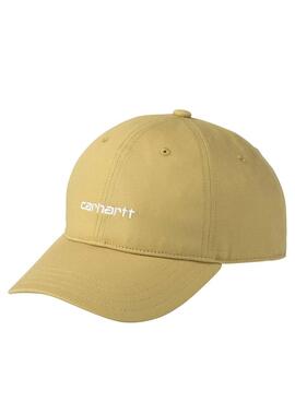 Gorra Carhartt Canvas Script Amarillo Para Hombre Y Mujer