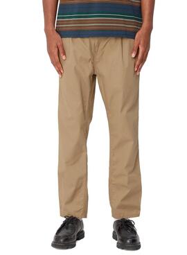 Pantalón Carhartt Abbott Beige Para Hombre